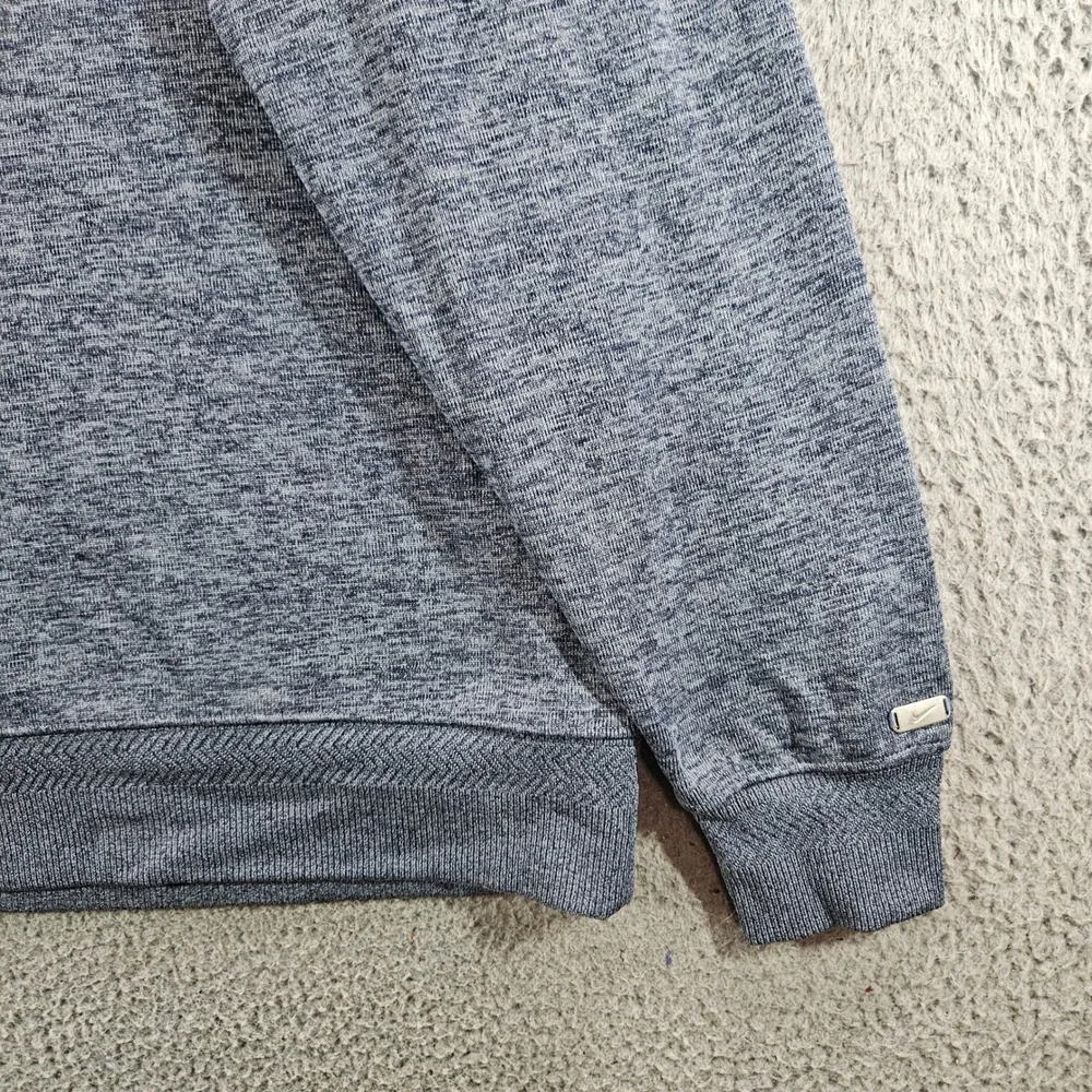 Nike Duke Centennial 100 Dri-FIT Quarter Zip Pullover Blue Heather Mens L